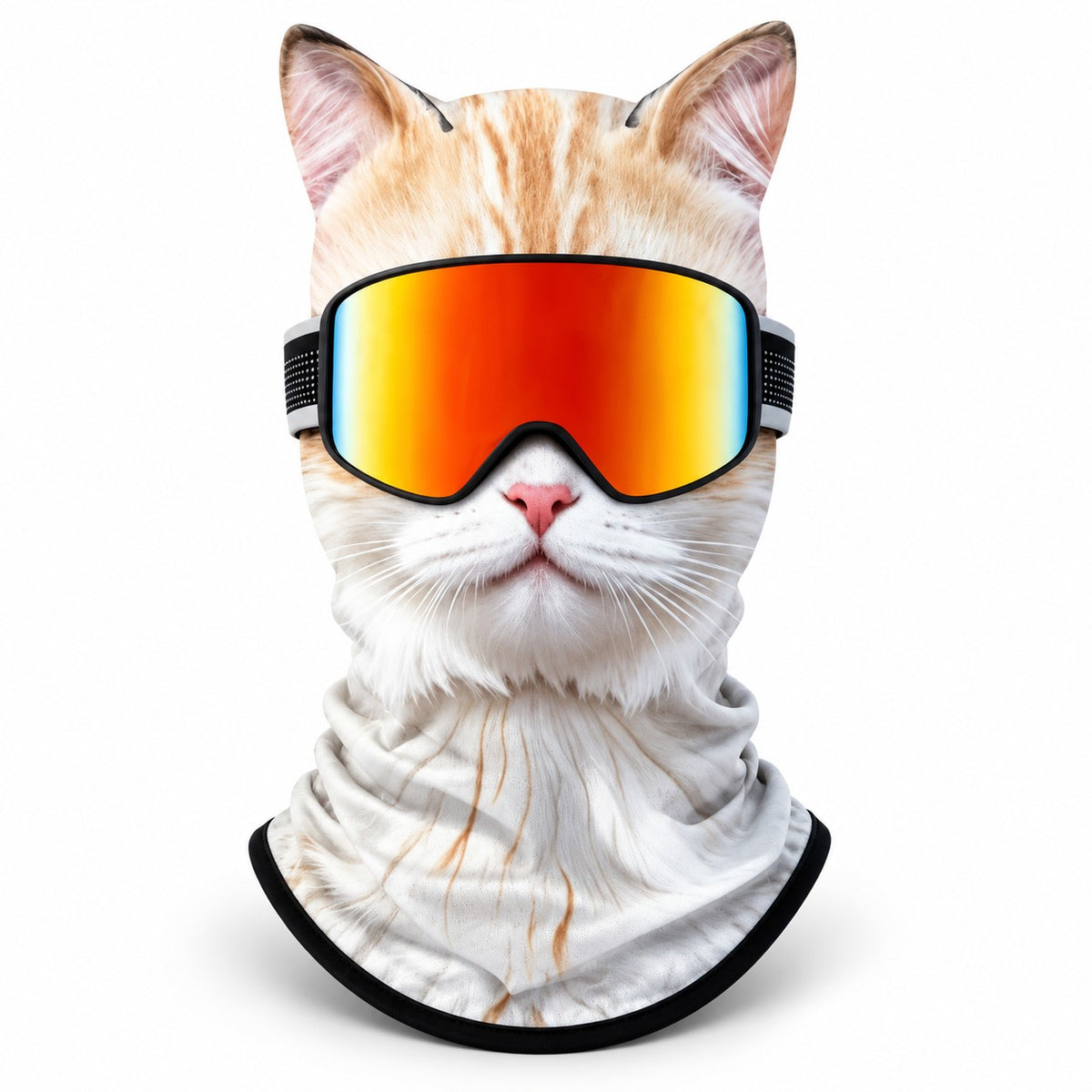 The Cat Clava ski mask - White Cat